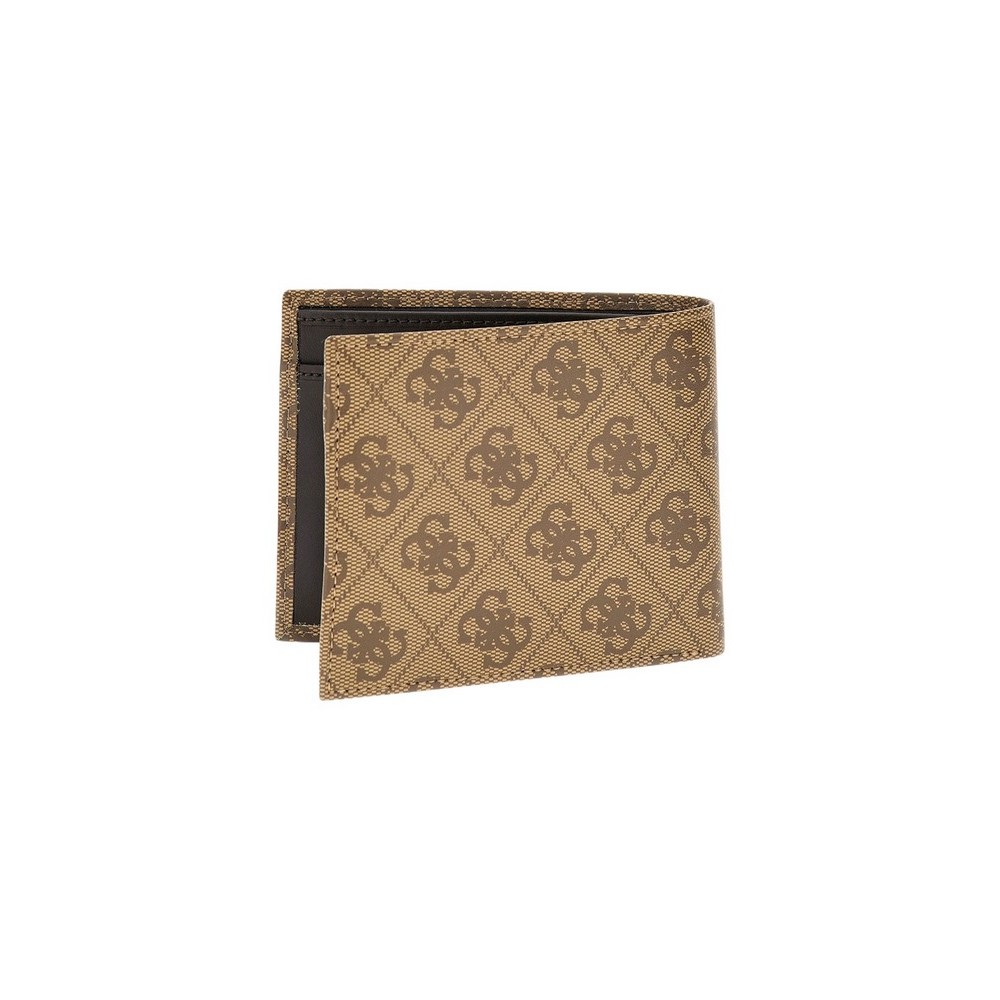 GUESS MADRID BLLFLD W COIN POCKET ΠΟΡΤΟΦΟΛΙ ΑΝΔΡΙΚΟ BEIGE