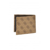 GUESS MADRID BLLFLD W COIN POCKET ΠΟΡΤΟΦΟΛΙ ΑΝΔΡΙΚΟ BEIGE