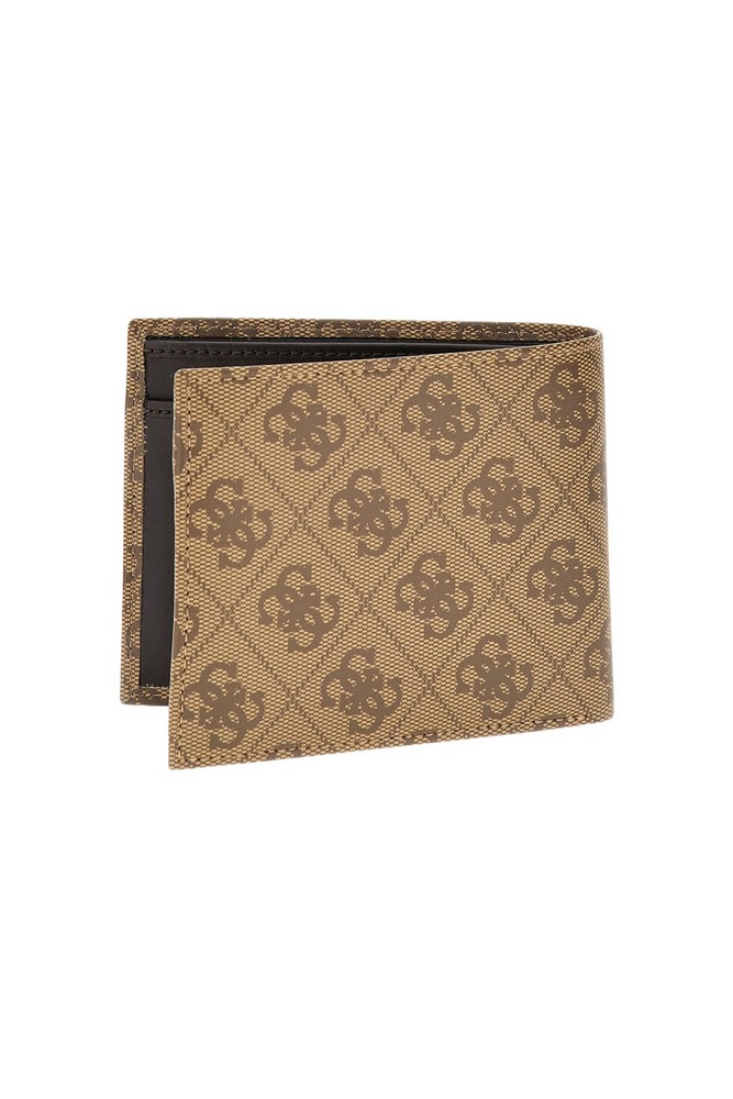 GUESS MADRID BLLFLD W COIN POCKET ΠΟΡΤΟΦΟΛΙ ΑΝΔΡΙΚΟ BEIGE