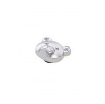 CROCS INDIE SILVER BEAR JIBBITZ CHARMS ΑΞΕΣΟΥΑΡ ΓΥΝΑΙΚΕΙΟ SILVER