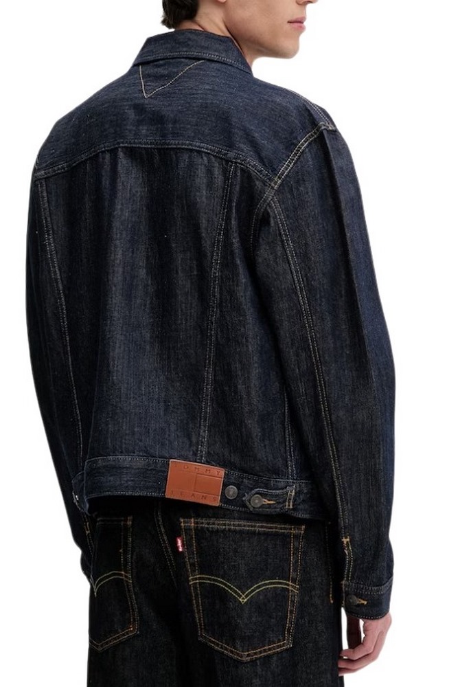TOMMY JEANS JAIMIE RLXD TRCKR JCKT CJ5056 ΜΠΟΥΦΑΝ ΑΝΔΡΙΚΟ DENIM DARK