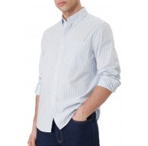 CALVIN KLEIN JEANS YD STRIPE OXFORD CLASSIC ΠΟΥΚΑΜΙΣΟ ΑΝΔΡΙΚΟ CIEL