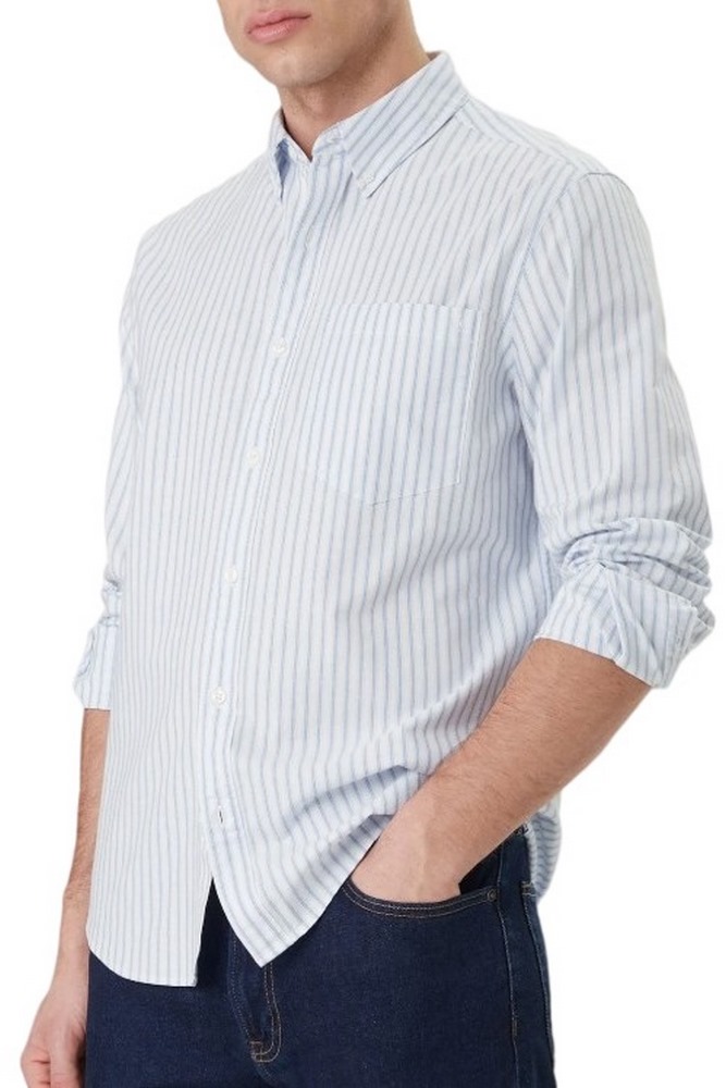 CALVIN KLEIN JEANS YD STRIPE OXFORD CLASSIC ΠΟΥΚΑΜΙΣΟ ΑΝΔΡΙΚΟ CIEL