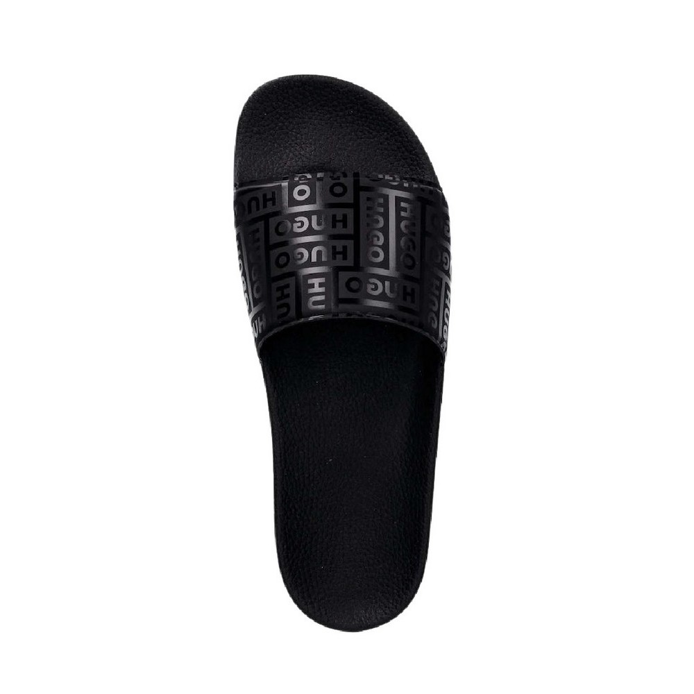 HUGO BOSS TIMEIN SLID BAOLG SANDALS ΠΑΝΤΟΦΛΕΣ ΑΝΔΡΙΚΕΣ BLACK