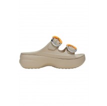 CROCS SATURDAY PLATFORM DIPPED BUCKLE SANDAL ΠΑΝΤΟΦΛΑ ΓΥΝΑΙΚΕΙΑ BEIGE
