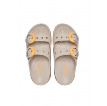 CROCS SATURDAY PLATFORM DIPPED BUCKLE SANDAL ΠΑΝΤΟΦΛΑ ΓΥΝΑΙΚΕΙΑ BEIGE