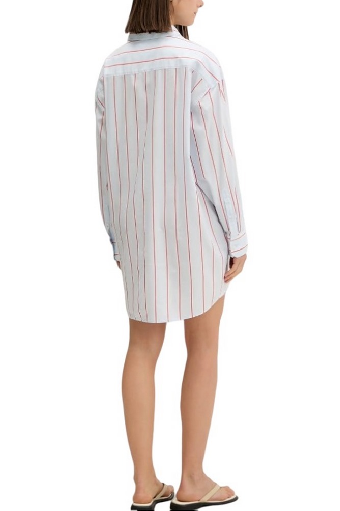 TOMMY JEANS OVS SHIRT DRESS ΠΟΥΚΑΜΙΣΟ ΓΥΝΑΙΚΕΙΟ CIEL