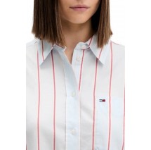 TOMMY JEANS OVS SHIRT DRESS ΠΟΥΚΑΜΙΣΟ ΓΥΝΑΙΚΕΙΟ CIEL