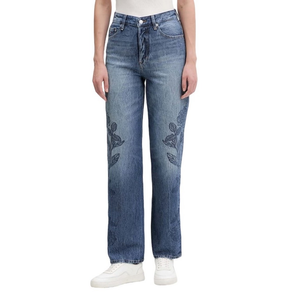 TOMMY JEANS LAYLA HR SLIM STR CBF DI2057 ΠΑΝΤΕΛΟΝΙ ΓΥΝΑΙΚΕΙΟ BLUΕ DENIM