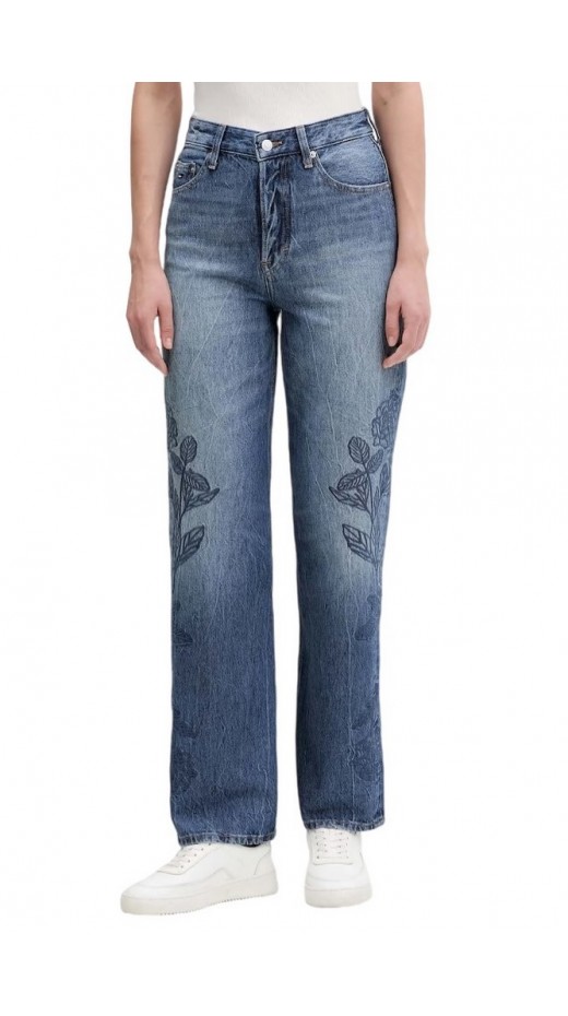 TOMMY JEANS LAYLA HR SLIM STR CBF DI2057 ΠΑΝΤΕΛΟΝΙ ΓΥΝΑΙΚΕΙΟ BLUΕ DENIM