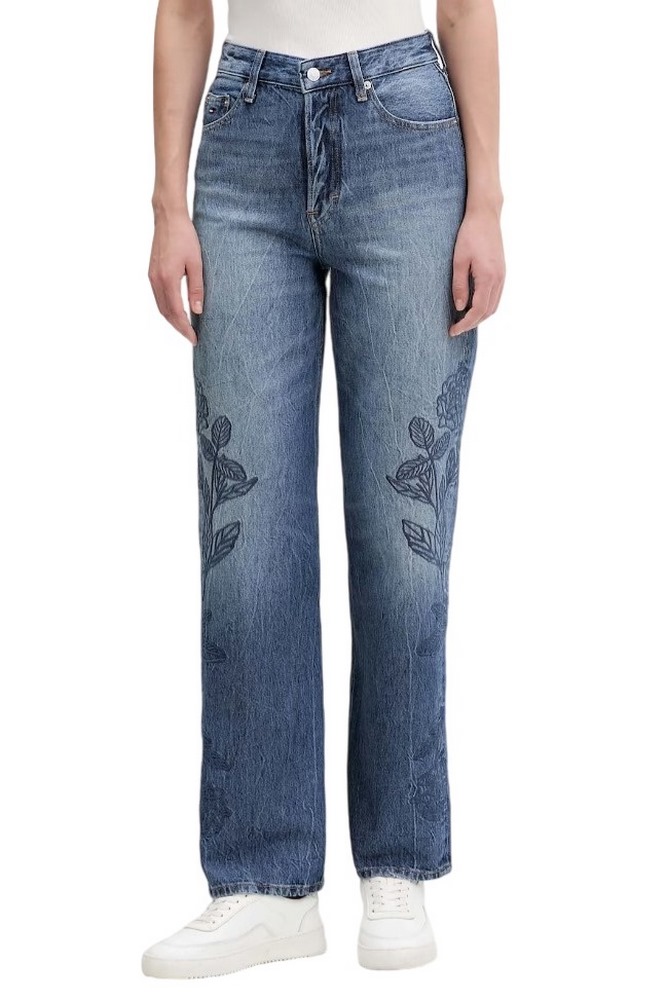 TOMMY JEANS LAYLA HR SLIM STR CBF DI2057 ΠΑΝΤΕΛΟΝΙ ΓΥΝΑΙΚΕΙΟ BLUΕ DENIM