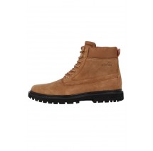 CALVIN KLEIN JEANS EVA MID LACEUP BOOT SUEDE ΠΑΠΟΥΤΣΙ ΑΝΔΡΙΚΟ BROWN