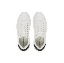 CALVIN KLEIN JEANS CHUNKY CUPSOLE RU PATCH LTH ΠΑΠΟΥΤΣΙ ΑΝΔΡΙΚΟ WHITE/BLACK