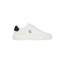 CALVIN KLEIN JEANS CHUNKY CUPSOLE RU PATCH LTH ΠΑΠΟΥΤΣΙ ΑΝΔΡΙΚΟ WHITE/BLACK