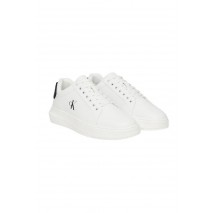 CALVIN KLEIN JEANS CHUNKY CUPSOLE RU PATCH LTH ΠΑΠΟΥΤΣΙ ΑΝΔΡΙΚΟ WHITE/BLACK
