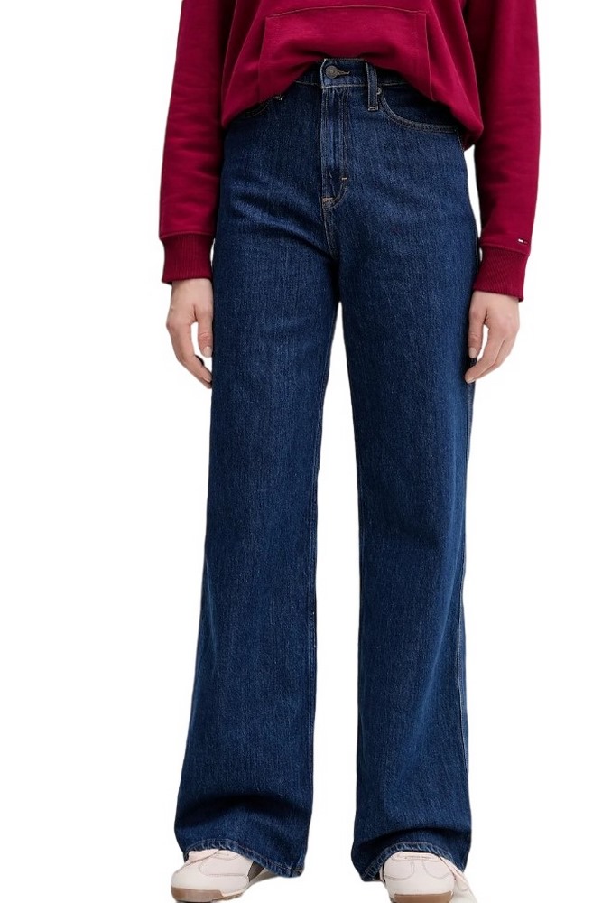 TOMMY JEANS CLAIRE HR WD AI4159 ΤΖΙΝ ΠΑΝΤΕΛΟΝΙ ΓΥΝΑΙΚΕΙΟ DENIM DARK