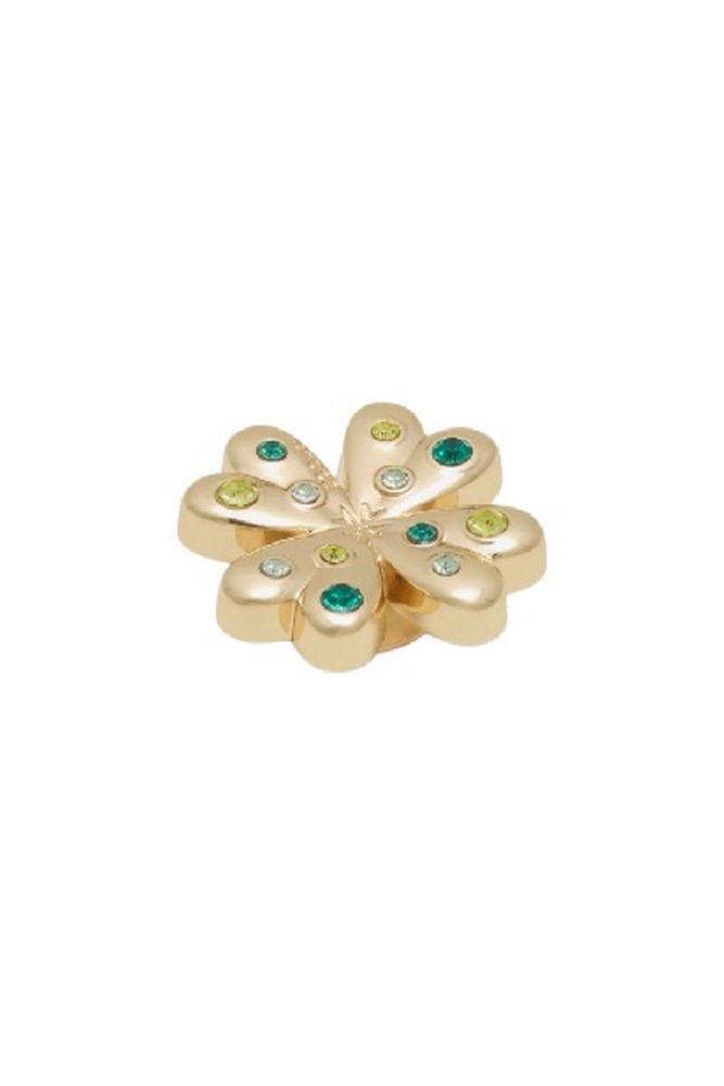 CROCS GOLD SMT GEM CLOVER JIBBITZ CHARMS ΑΞΕΣΟΥΑΡ ΓΥΝΑΙΚΕΙΟ GOLD