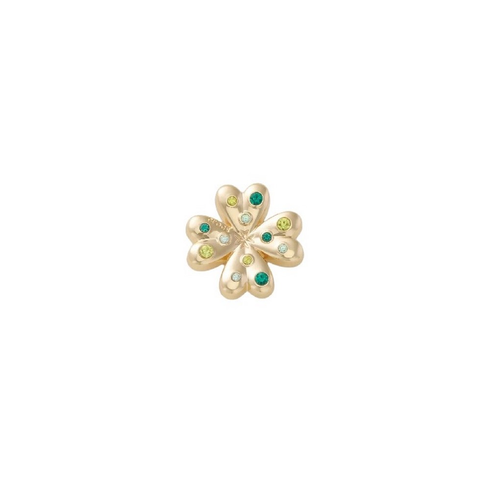 CROCS GOLD SMT GEM CLOVER JIBBITZ CHARMS ΑΞΕΣΟΥΑΡ ΓΥΝΑΙΚΕΙΟ GOLD