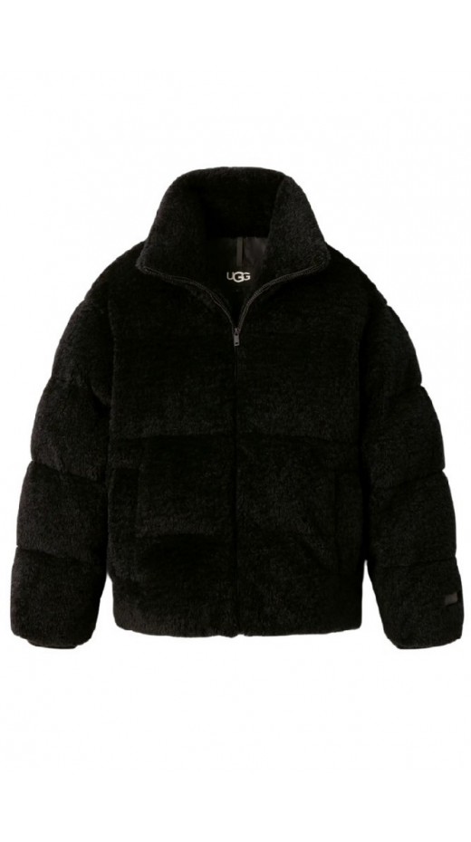 UGG EMMALYN FLUFF PUFFER JACKET 1158698 ΜΠΟΥΦΑΝ ΓΥΝΑΙΚΕΙΟ BLACK