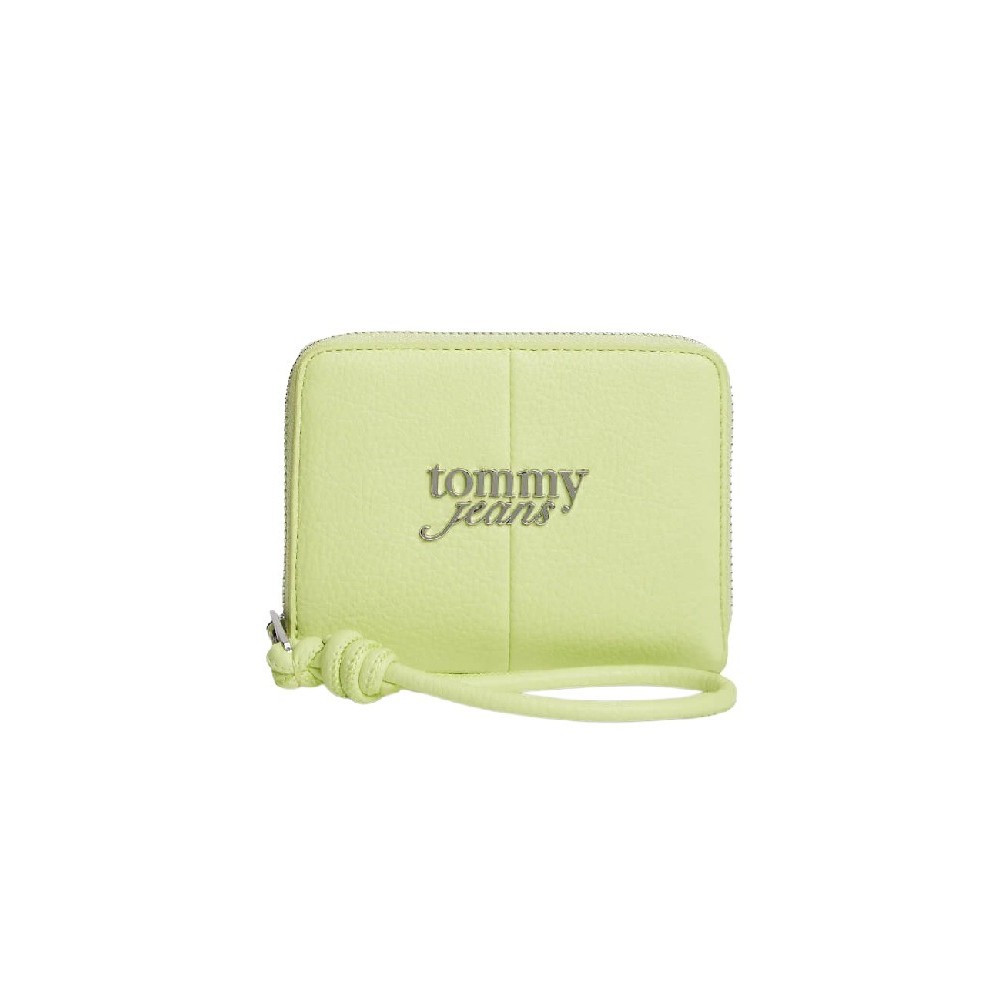 TOMMY JEANS BOLD MED ZA ΠΟΡΤΟΦΟΛΙ ΓΥΝΑΙΚΕΙΟ LIME