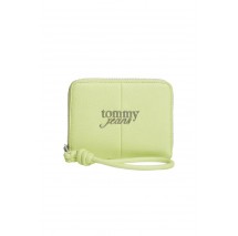 TOMMY JEANS BOLD MED ZA ΠΟΡΤΟΦΟΛΙ ΓΥΝΑΙΚΕΙΟ LIME