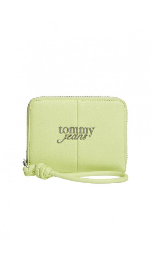 TOMMY JEANS BOLD MED ZA ΠΟΡΤΟΦΟΛΙ ΓΥΝΑΙΚΕΙΟ LIME