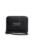 TOMMY JEANS BOLD MED ZA ΠΟΡΤΟΦΟΛΙ ΓΥΝΑΙΚΕΙΟ BLACK