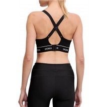 GUESS ALBA ACTIVE BRA REMOVABLE CUP ΤΟΠ ΓΥΝΑΙΚΕΙΟ BLACK