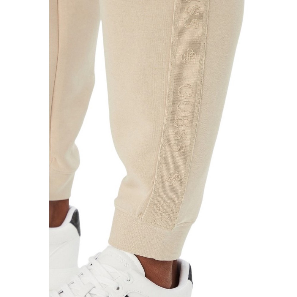 GUESS THOR CUFFED JOGGER ΦΟΡΜΑ ΠΑΝΤΕΛΟΝΙ ΑΝΔΡΙΚΟ BEIGE