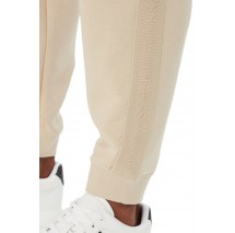 GUESS THOR CUFFED JOGGER ΦΟΡΜΑ ΠΑΝΤΕΛΟΝΙ ΑΝΔΡΙΚΟ BEIGE