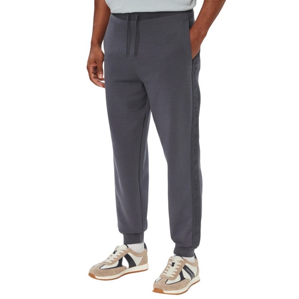 GUESS THOR CUFFED JOGGER ΦΟΡΜΑ ΠΑΝΤΕΛΟΝΙ ΑΝΔΡΙΚΟ GREY