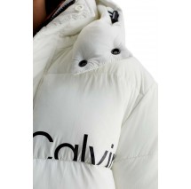 CALVIN KLEIN JEANS ESSENTIALS NON DOWN JACKET ΜΠΟΥΦΑΝ ΑΝΔΡΙΚΟ IVORY