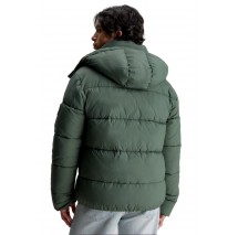 CALVIN KLEIN JEANS ESSENTIALS NON DOWN JACKET ΜΠΟΥΦΑΝ ΑΝΔΡΙΚΟ KHAKI