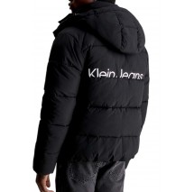 CALVIN KLEIN JEANS ESSENTIALS NON DOWN JACKET ΜΠΟΥΦΑΝ ΑΝΔΡΙΚΟ BLACK