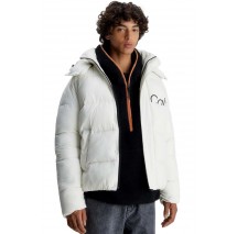 CALVIN KLEIN JEANS ESSENTIALS NON DOWN JACKET ΜΠΟΥΦΑΝ ΑΝΔΡΙΚΟ IVORY