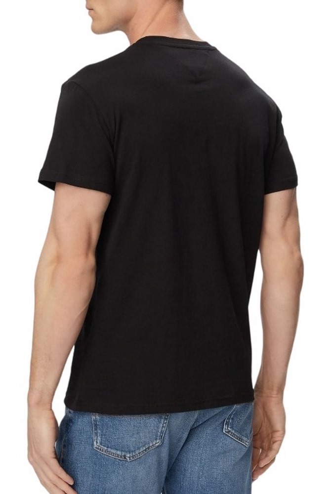 TOMMY JEANS SLIM GRAPHIC T-SHIRT ΜΠΛΟΥΖΑ ΑΝΔΡΙΚΗ BLACK