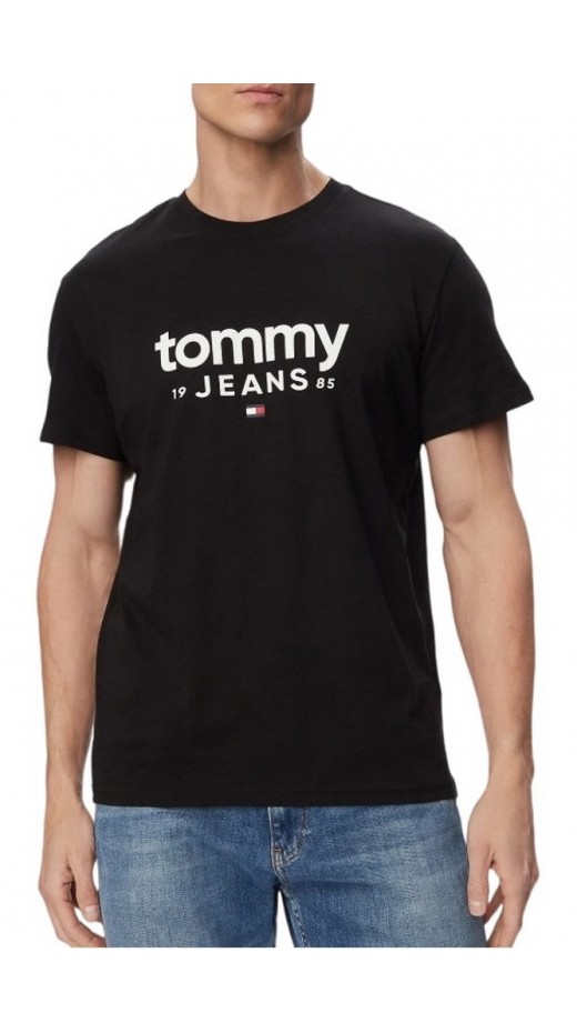 TOMMY JEANS SLIM GRAPHIC T-SHIRT ΜΠΛΟΥΖΑ ΑΝΔΡΙΚΗ BLACK