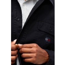 TOMMY JEANS ESSENTIAL OVERSHIRT ΠΟΥΚΑΜΙΣΟ ΑΝΔΡΙΚΟ BLACK