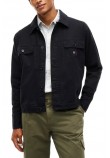 TOMMY JEANS ESSENTIAL OVERSHIRT ΠΟΥΚΑΜΙΣΟ ΑΝΔΡΙΚΟ BLACK