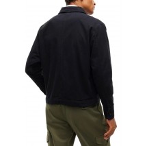 TOMMY JEANS ESSENTIAL OVERSHIRT ΠΟΥΚΑΜΙΣΟ ΑΝΔΡΙΚΟ BLACK