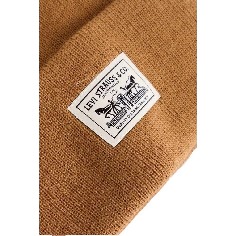 LEVIS EMBARCADERO BEANIE ΣΚΟΥΦΟΣ UNISEX CARAMEL