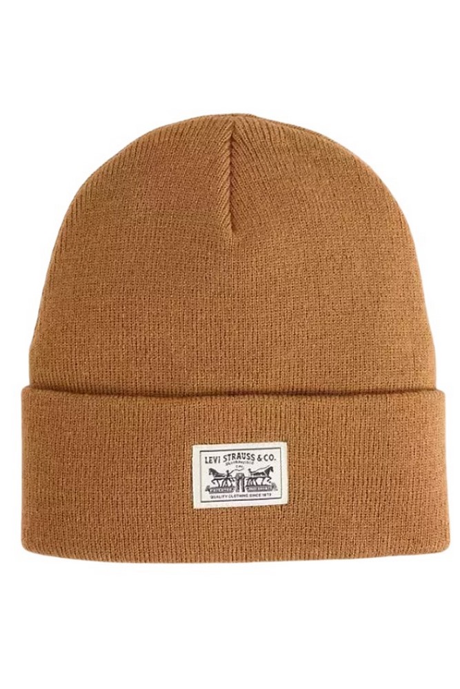 LEVIS EMBARCADERO BEANIE ΣΚΟΥΦΟΣ UNISEX CARAMEL