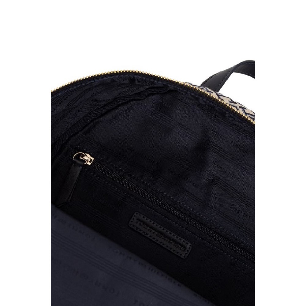 TOMMY HILFIGER JACQUARD ESS BACKPACK ΤΣΑΝΤΑ ΓΥΝΑΙΚΕΙΑ NAVY