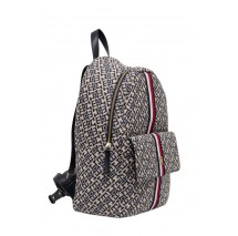 TOMMY HILFIGER JACQUARD ESS BACKPACK ΤΣΑΝΤΑ ΓΥΝΑΙΚΕΙΑ NAVY