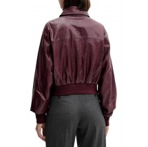 CALVIN KLEIN JEANS A-CRPPD CRNKL FX LTH ΜΠΟΥΦΑΝ ΓΥΝΑΙΚΕΙΟ BORDEAUX
