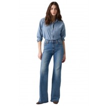 LEVIS RIBCAGE FLARE H226 WORN IN ΠΑΝΤΕΛΟΝΙ ΤΖΙΝ ΓΥΝΑΙΚΕΙΟ BLUΕ DENIM