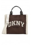 DKNY HADLEE MD TOTE HANDBAG ΤΣΑΝΤΑ ΓΥΝΑΙΚΕΙΑ COFFEE