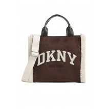 DKNY HADLEE MD TOTE HANDBAG ΤΣΑΝΤΑ ΓΥΝΑΙΚΕΙΑ COFFEE