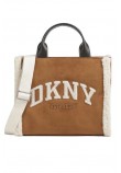 DKNY HADLEE MD TOTE HANDBAG ΤΣΑΝΤΑ ΓΥΝΑΙΚΕΙΑ WALNUT