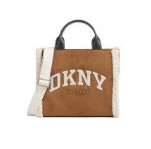 DKNY HADLEE MD TOTE HANDBAG ΤΣΑΝΤΑ ΓΥΝΑΙΚΕΙΑ WALNUT